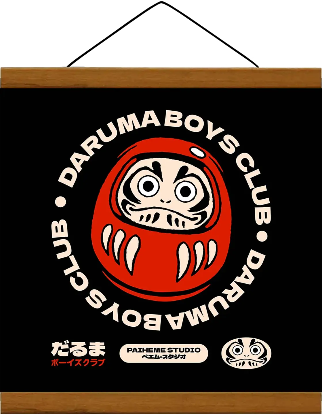 Affiche DARUMA BOY CLUB