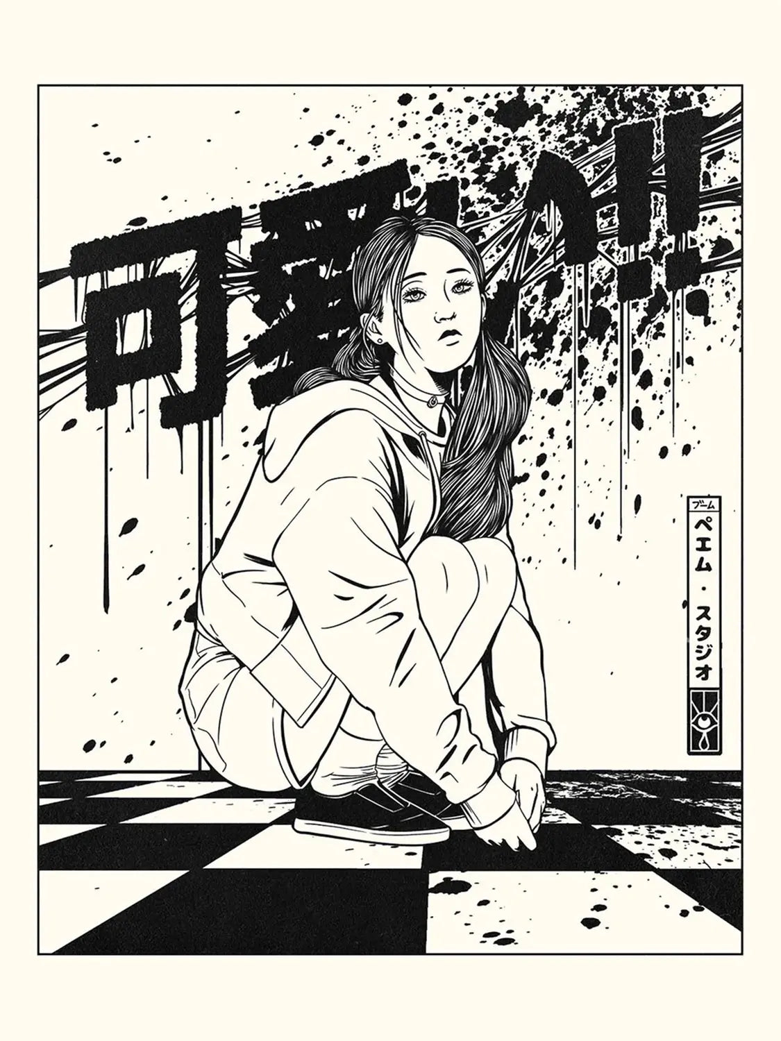 BLOOD GIRL 2 Print ☠️
