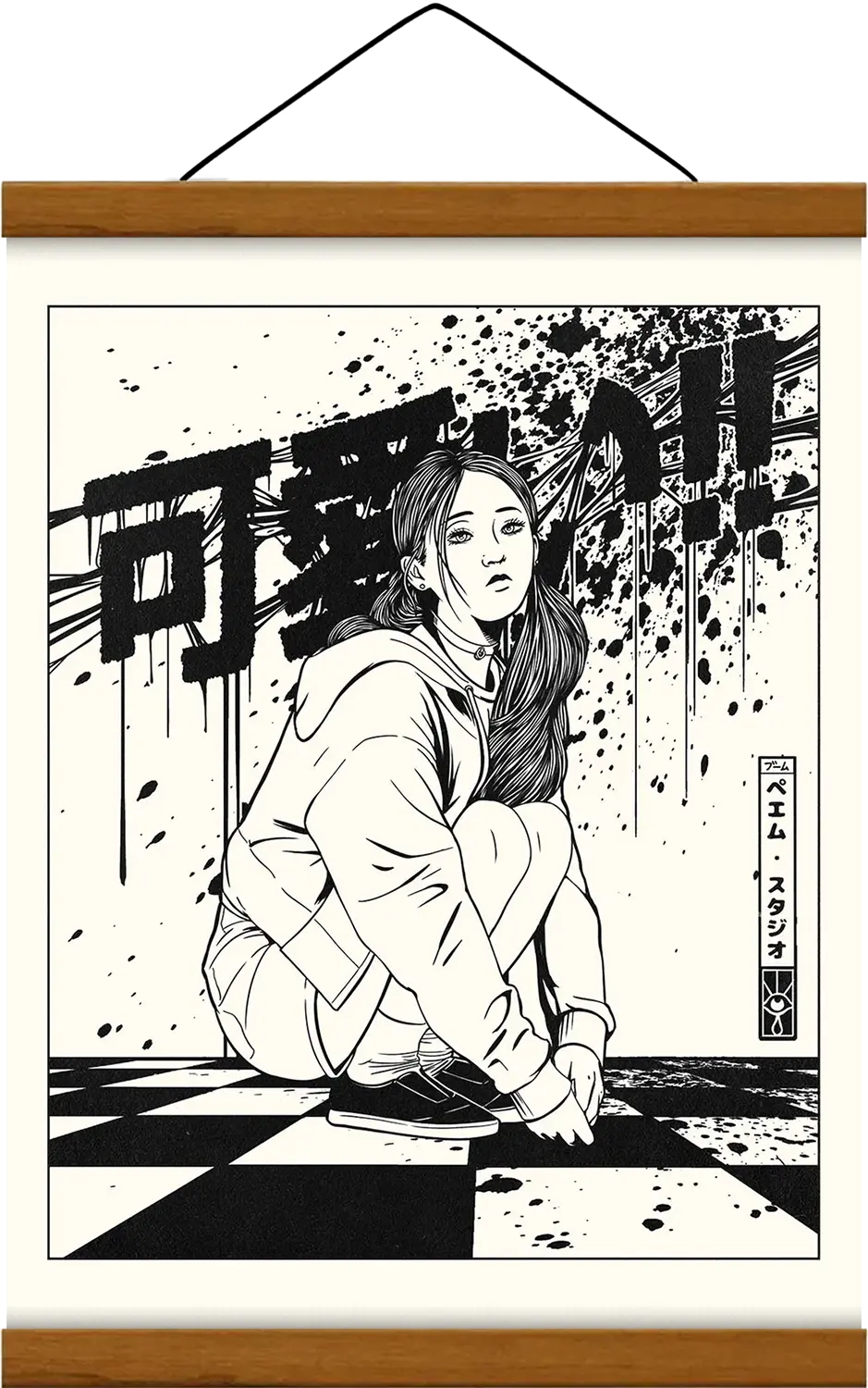 BLOOD GIRL 2 Print ☠️