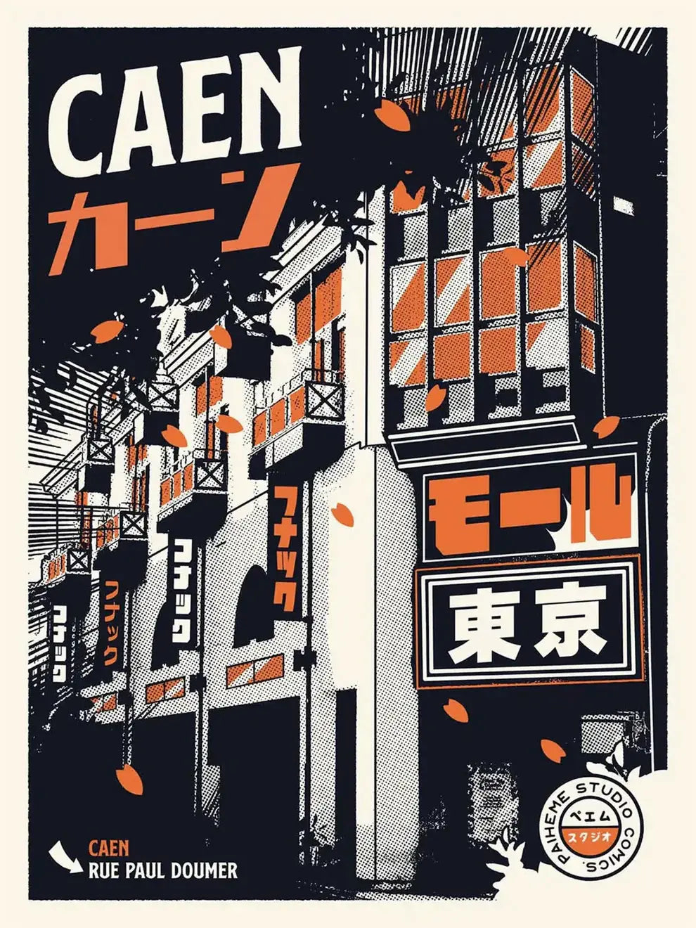 CAEN IN JAPAN - 50x70