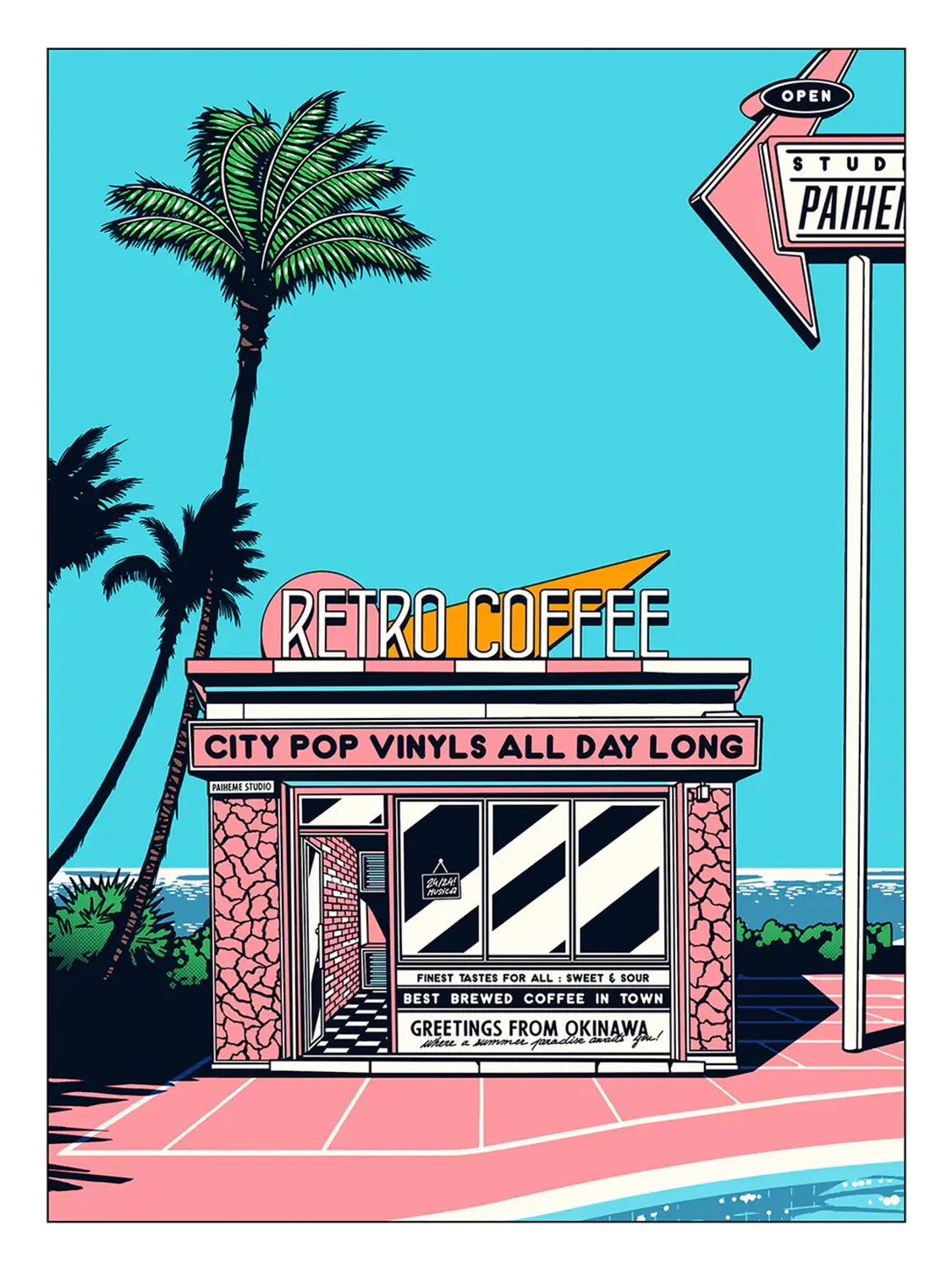 CITY POP COFFEE Print ☕️