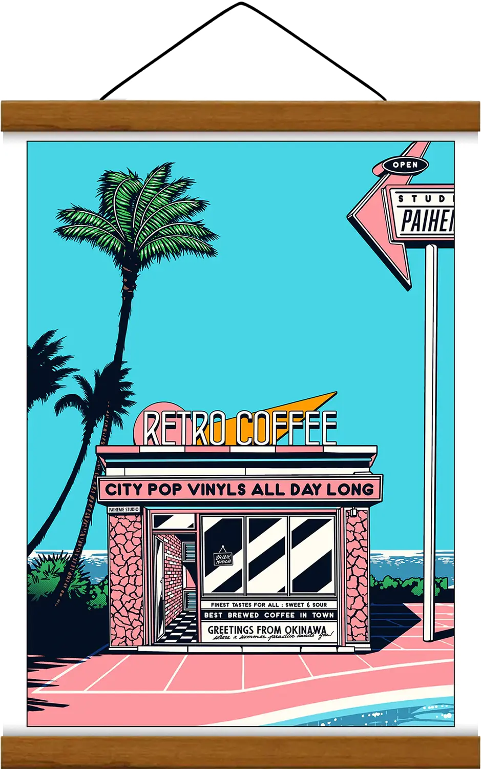 CITY POP COFFEE Print ☕️