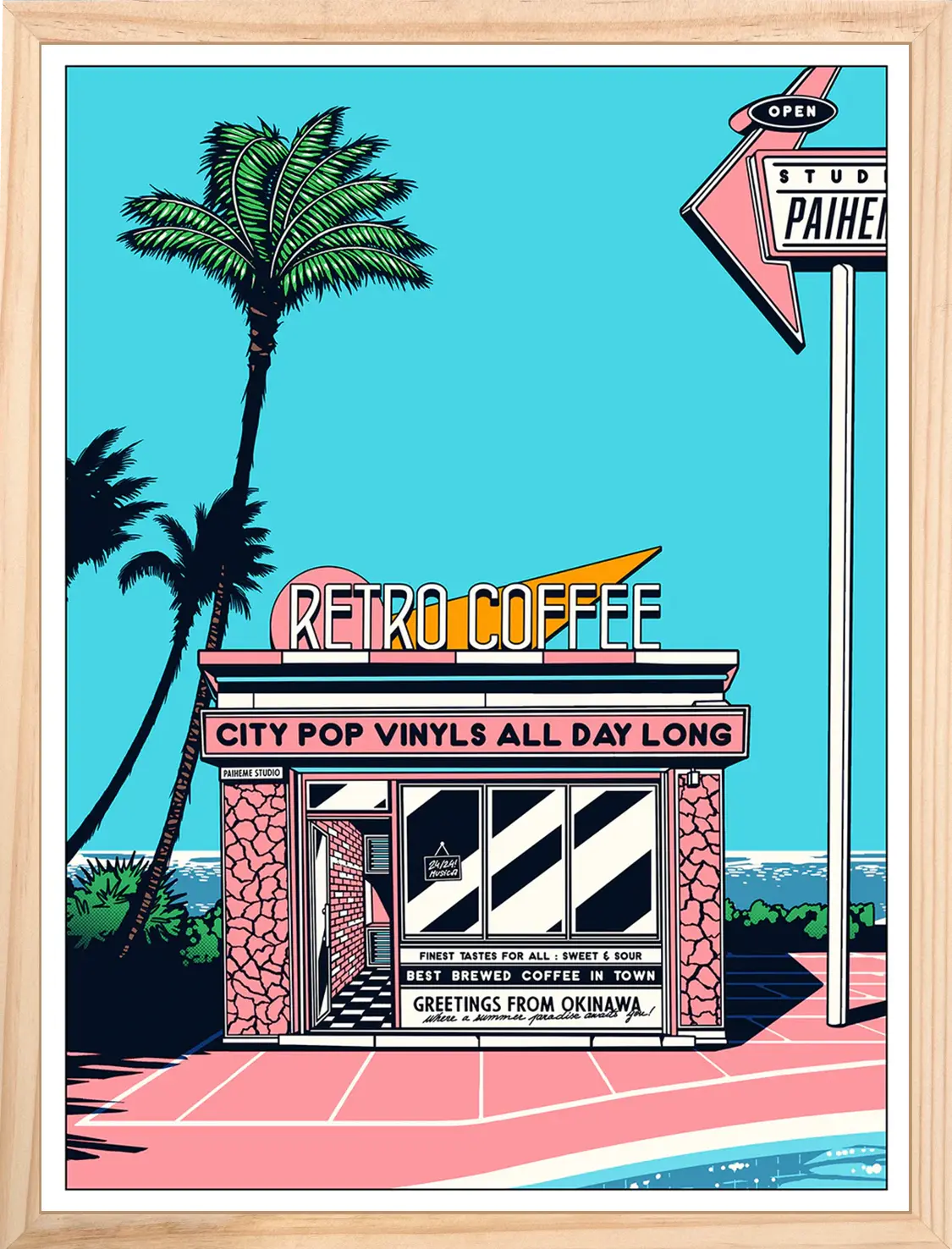 CITY POP COFFEE Print ☕️