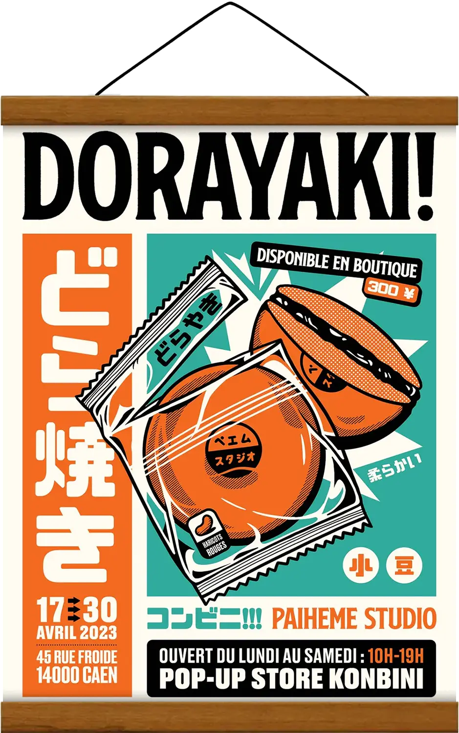 Affiche DORAYAKI Collection Konbini
