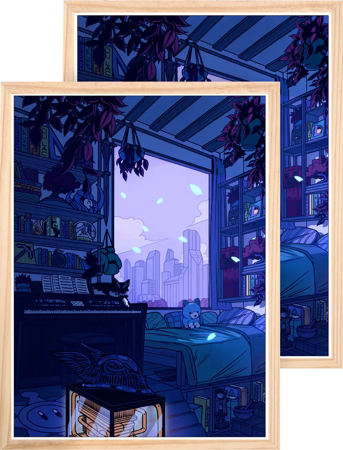 DUO LOFI NIGHT Prints