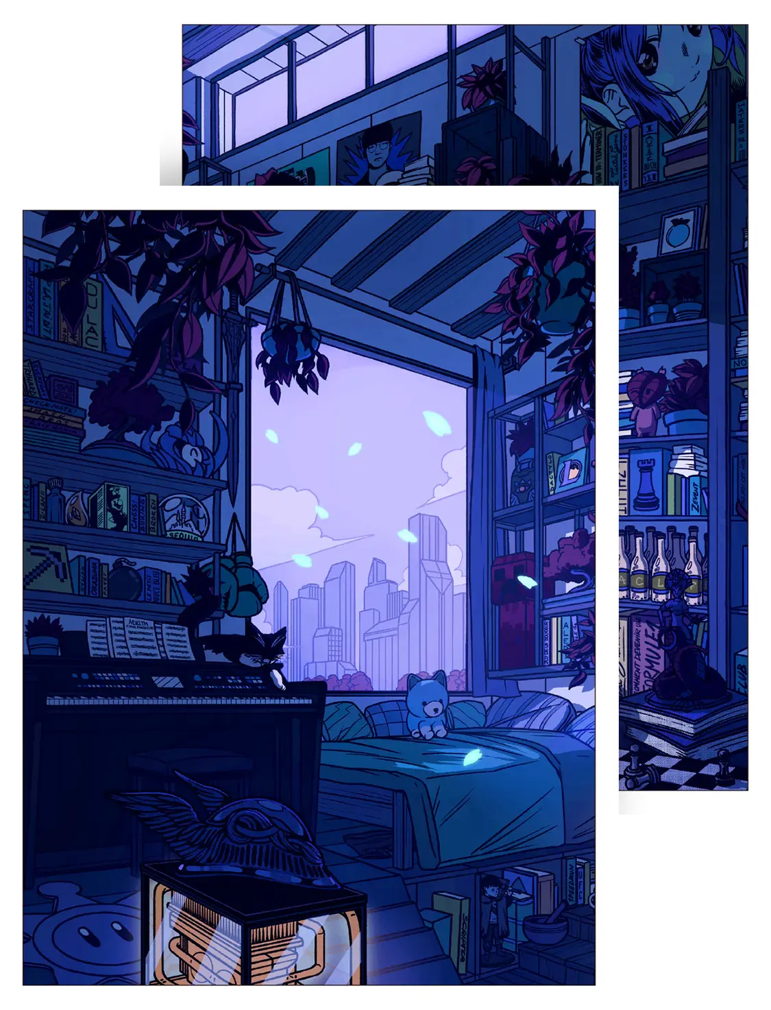 DUO LOFI NIGHT Prints