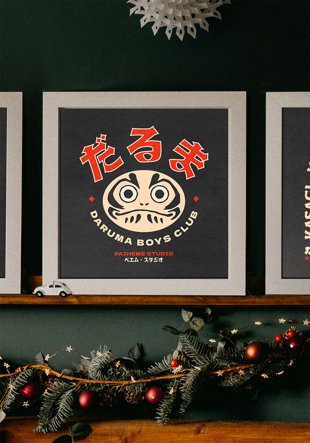 DARUMA FACE Print 👺