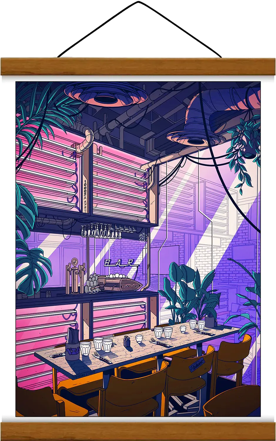Affiche INDUS COFFEE