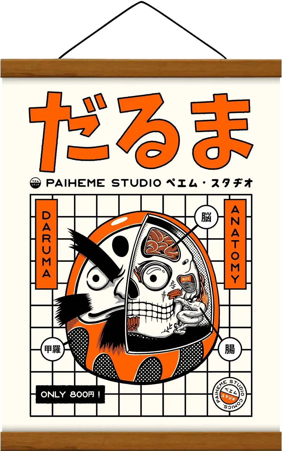 INSIDE DARUMA Print 👺