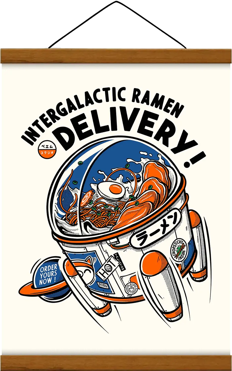 INTERGALACTIC RAMEN Print ☄️