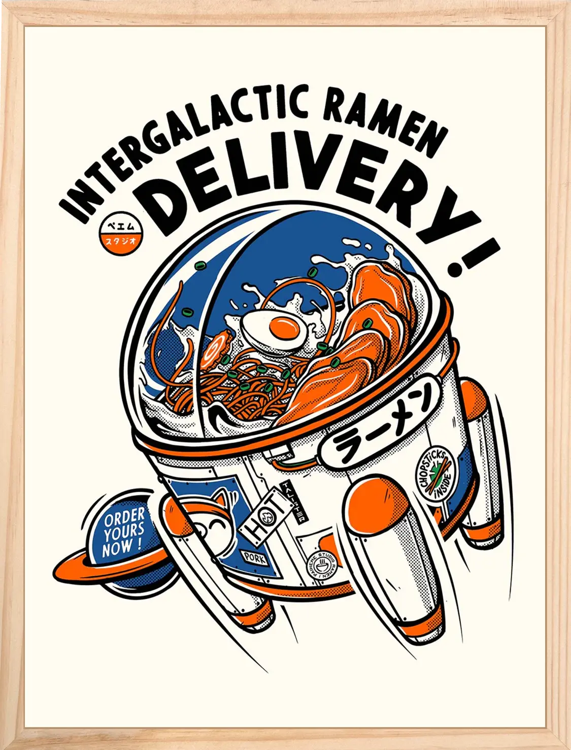 INTERGALACTIC RAMEN Print ☄️