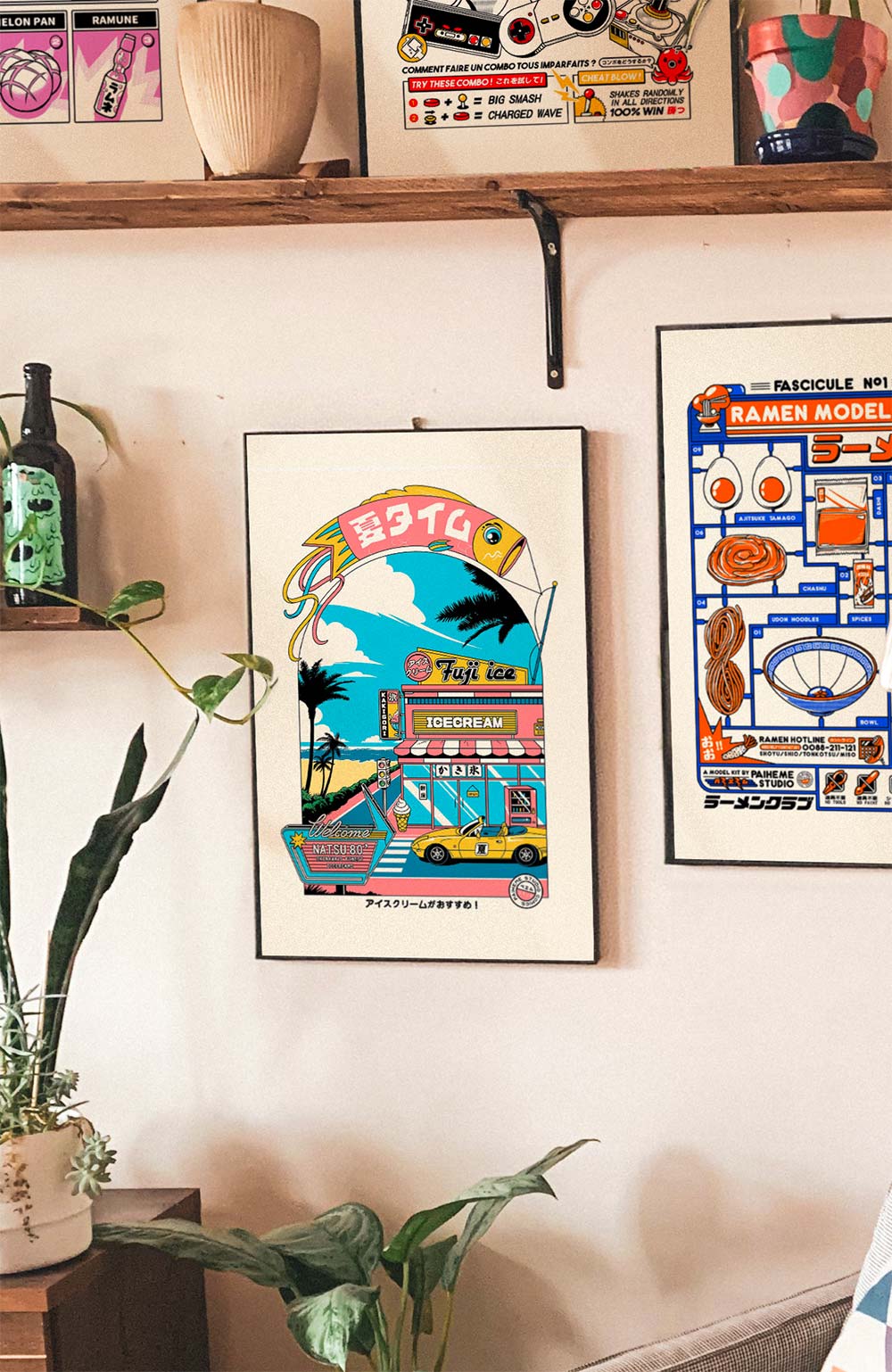 SUMMER - HERE JAPAN Print 🍡