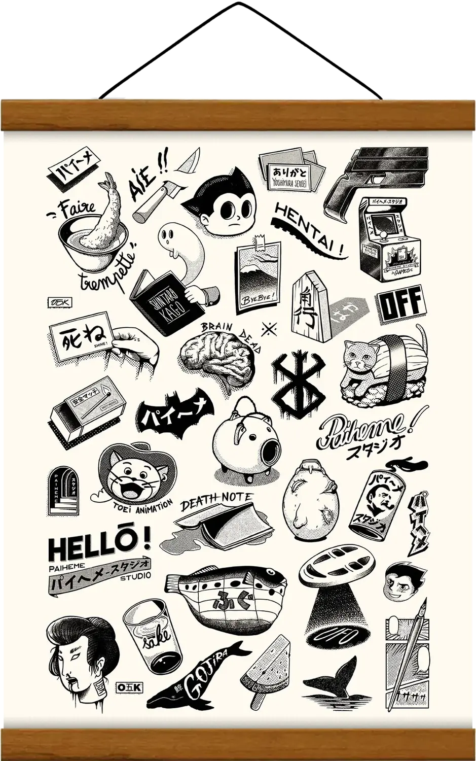Affiche JAPANESE TATTOOS
