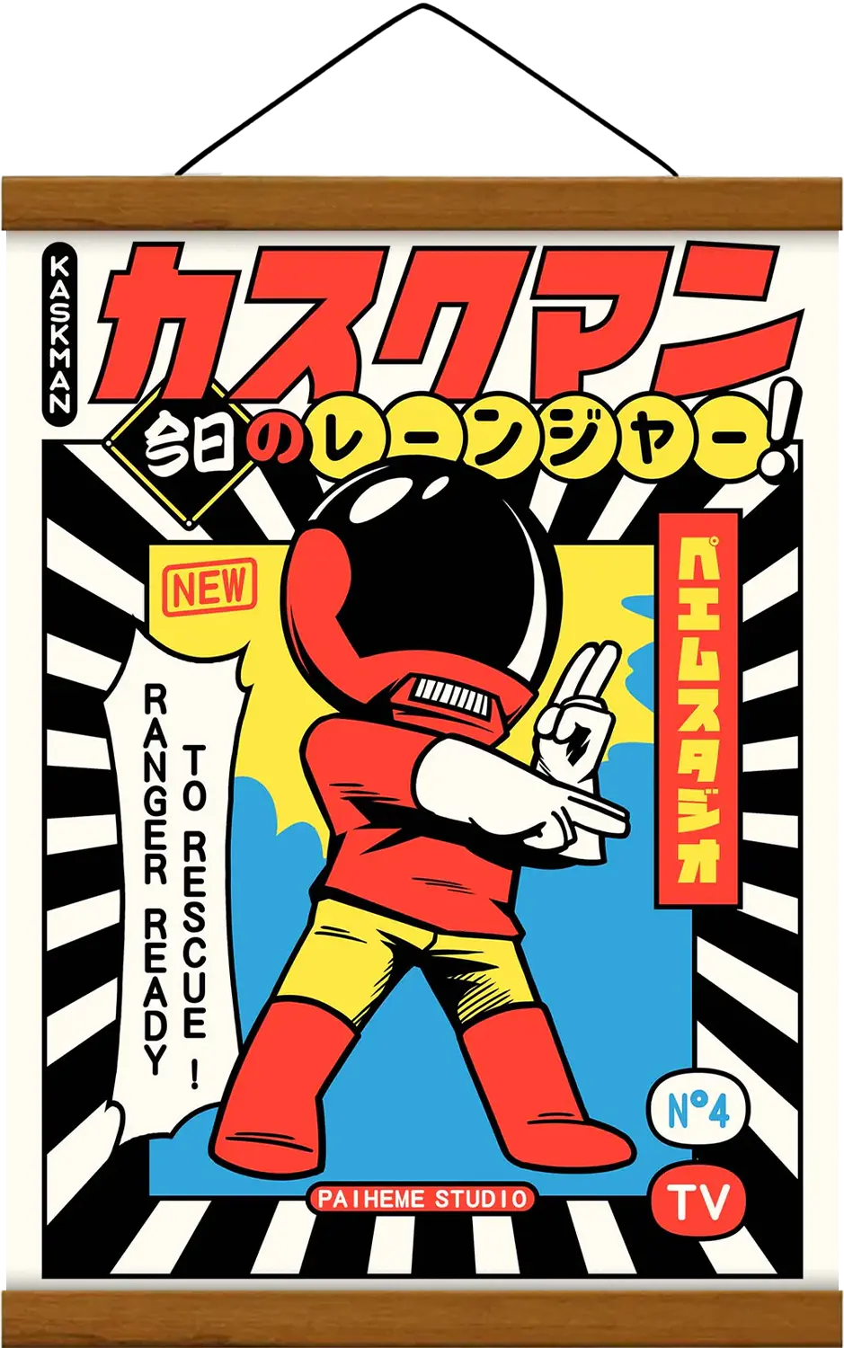 Affiche KASKMAN