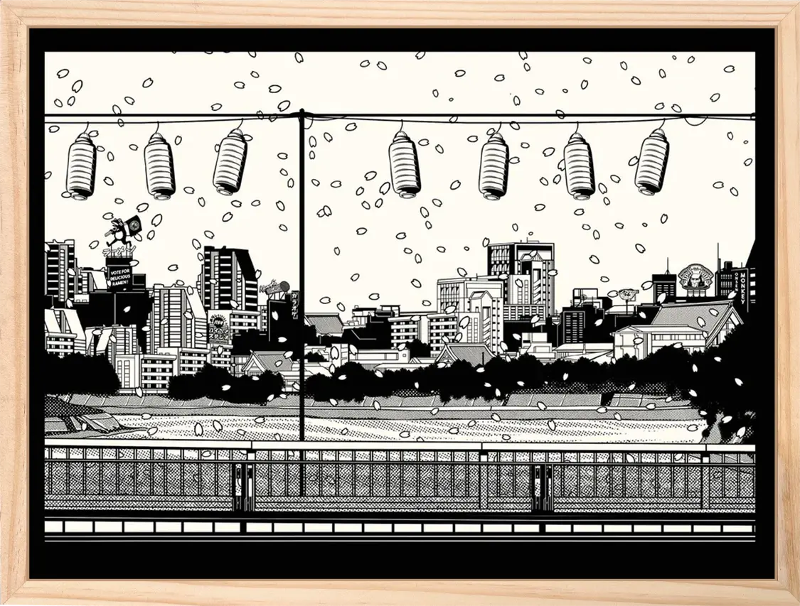 KYOTO SAKURA Print 🏯