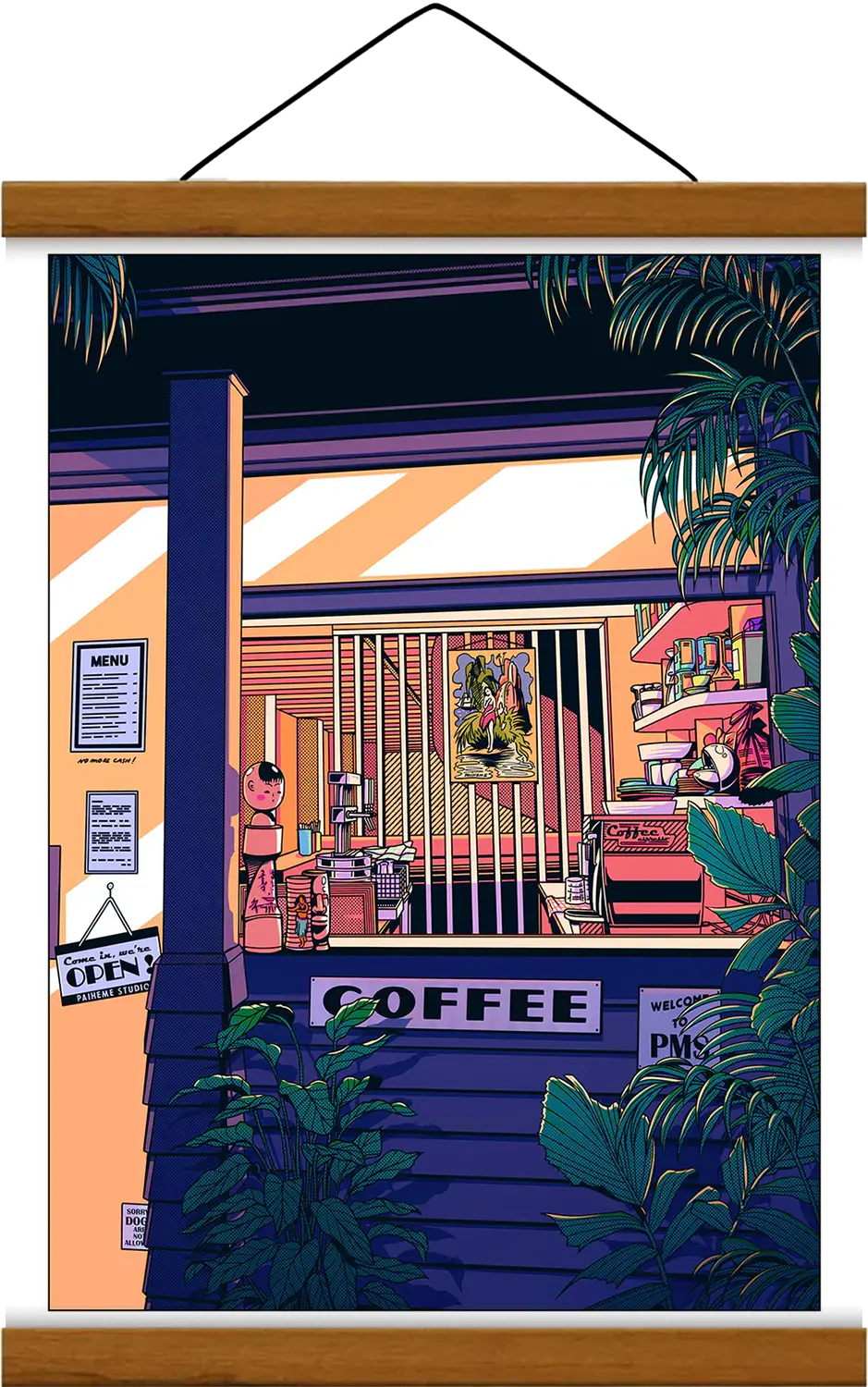 Affiche NIGHT COFFEE
