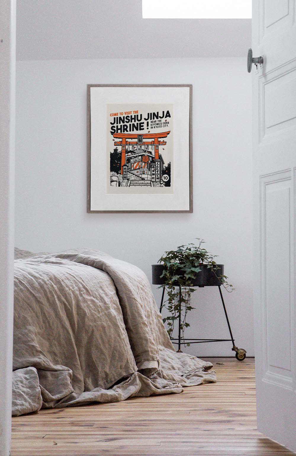 JINSHU JINJA SHRINE Print 🟧