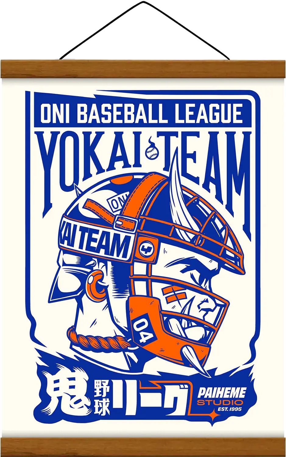 Affiche ONI BASEBALL LEAGUE