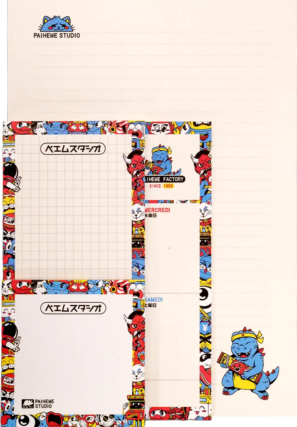 KAIJU CHIEF Stationery Pack 🤖
