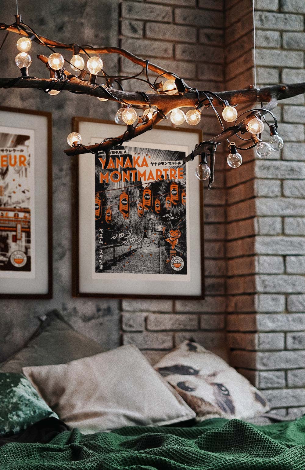 YANAKA MONTMARTRE Print 🗾