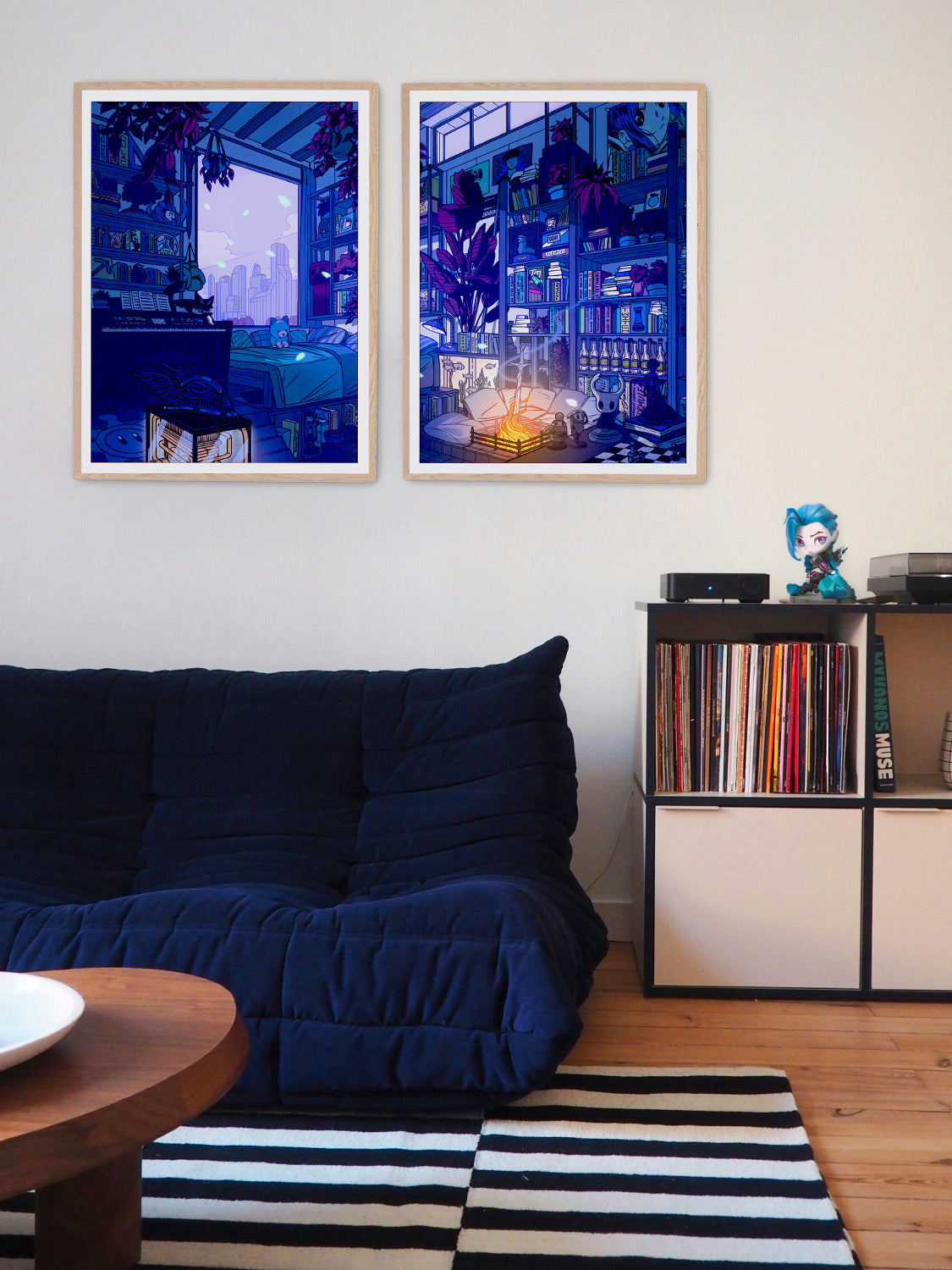 DUO LOFI NIGHT Prints