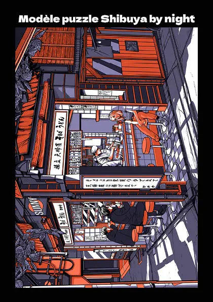 Shibuya By Night - Puzzle