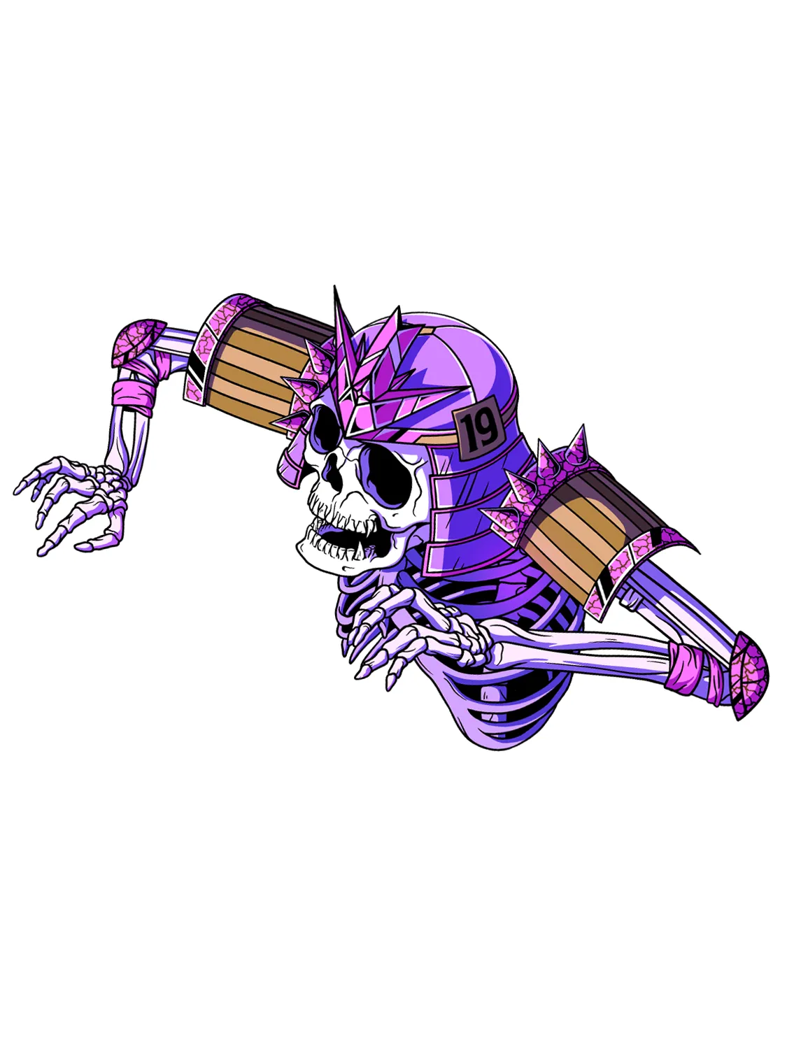 SKELETON Sticker 💀