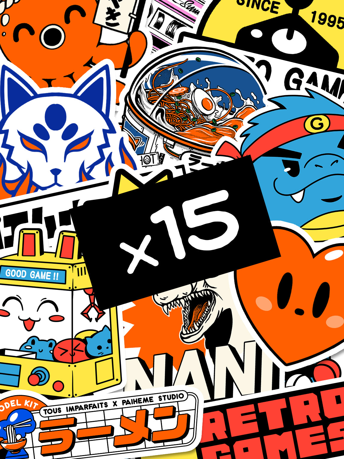 PACK STICKERS SURPRISE X15🎄