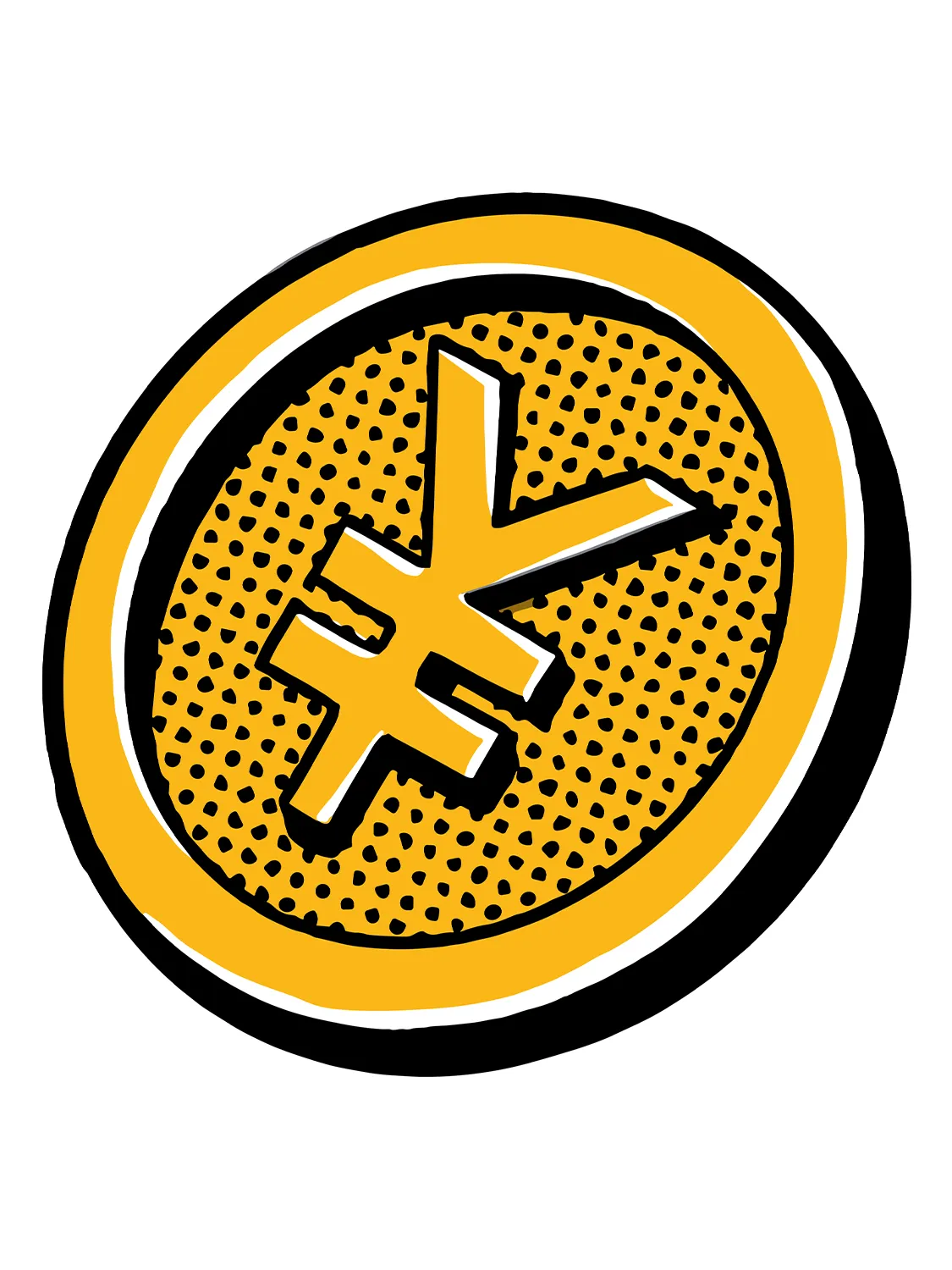 Sticker Yen, stickers japon vinyle brillant