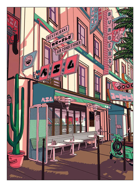 Affiche SUNSET COFFEE ☕️