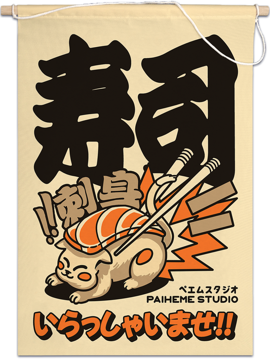 Sushicat - Drapeau