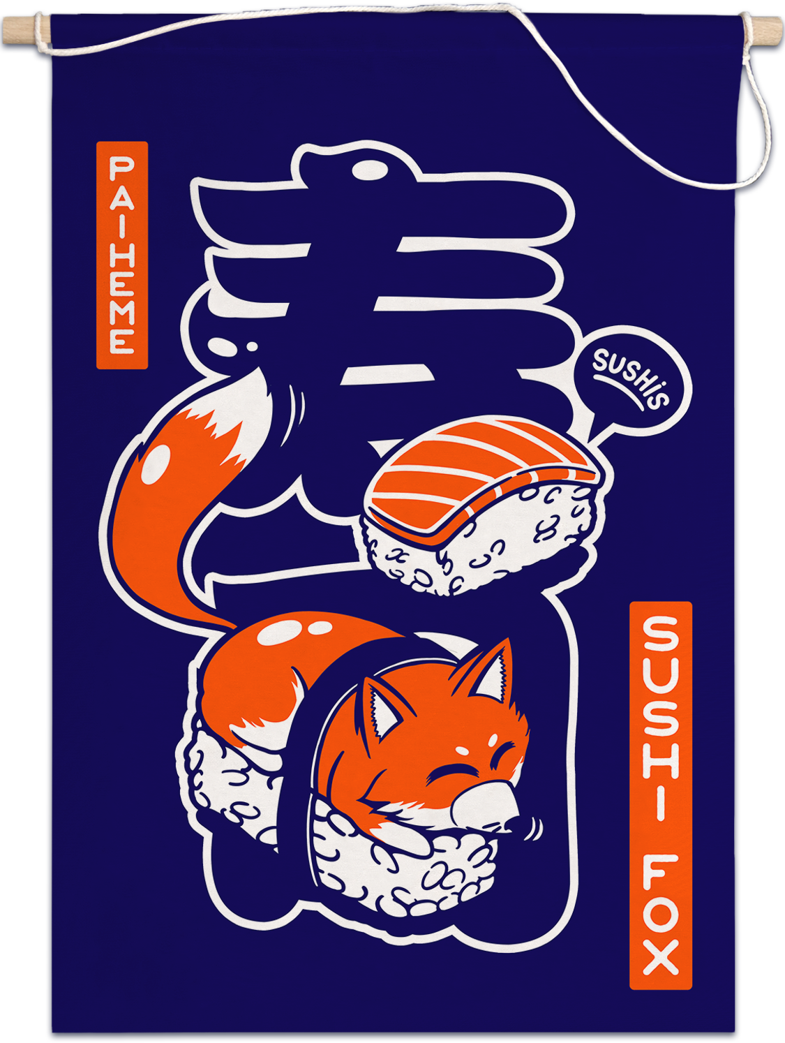 Sushifox - Drapeau
