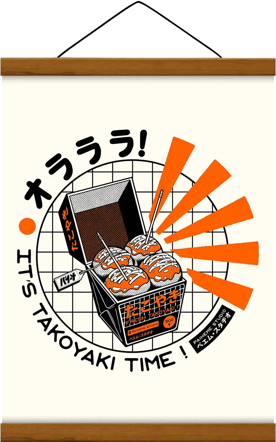 TAKOYAKI TIME Print 🥢