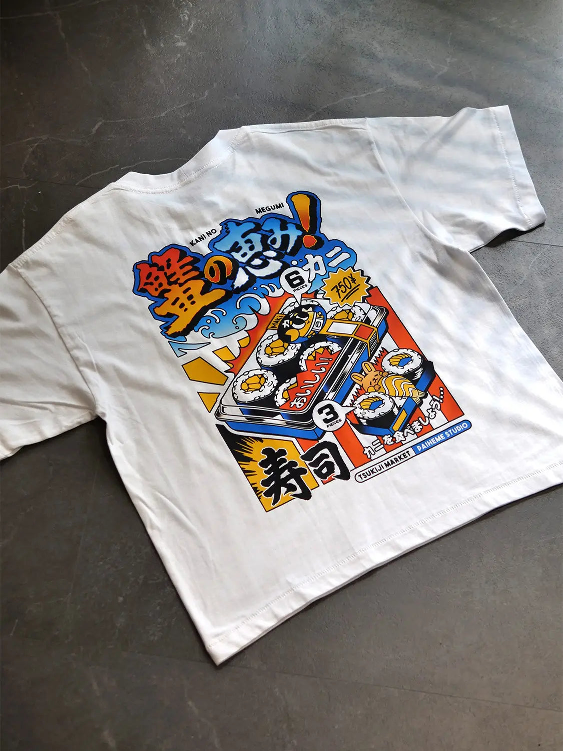 T-SHIRT SUSHI CRAB
