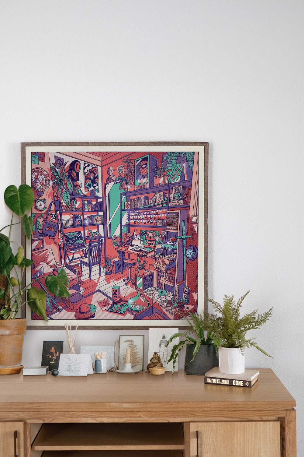 TEENAGE ROOM Print 🪁