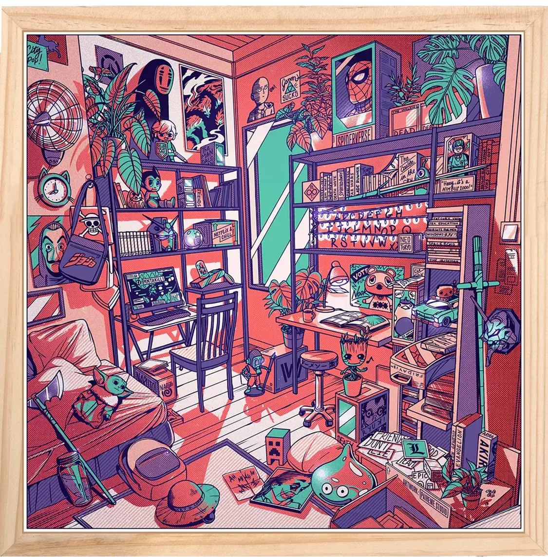 TEENAGE ROOM Print 🪁