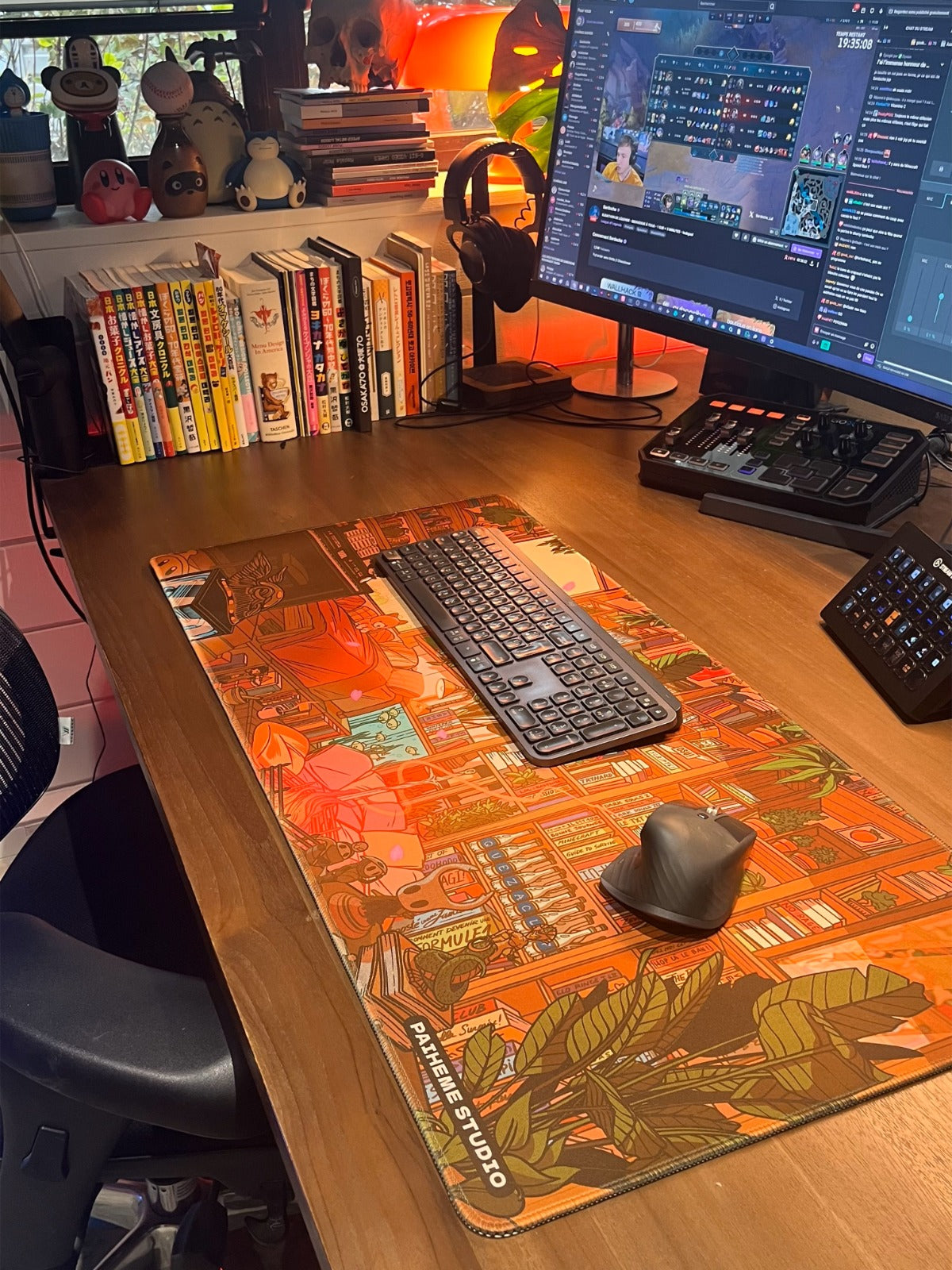 LOFI DAY Tapis de souris