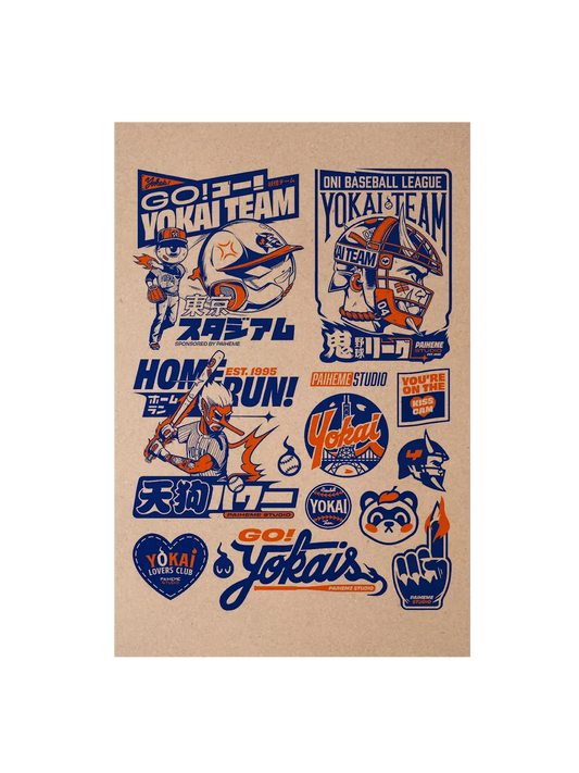 YOKAI TATTOO Carte Postale