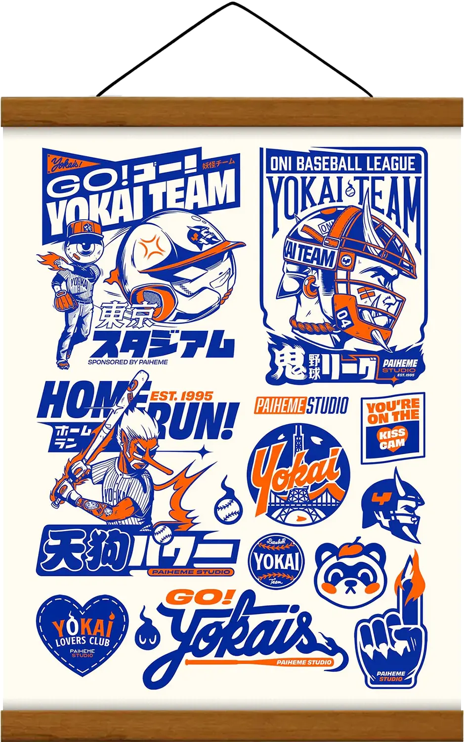 YOKAI TATTOOS Print ⚾