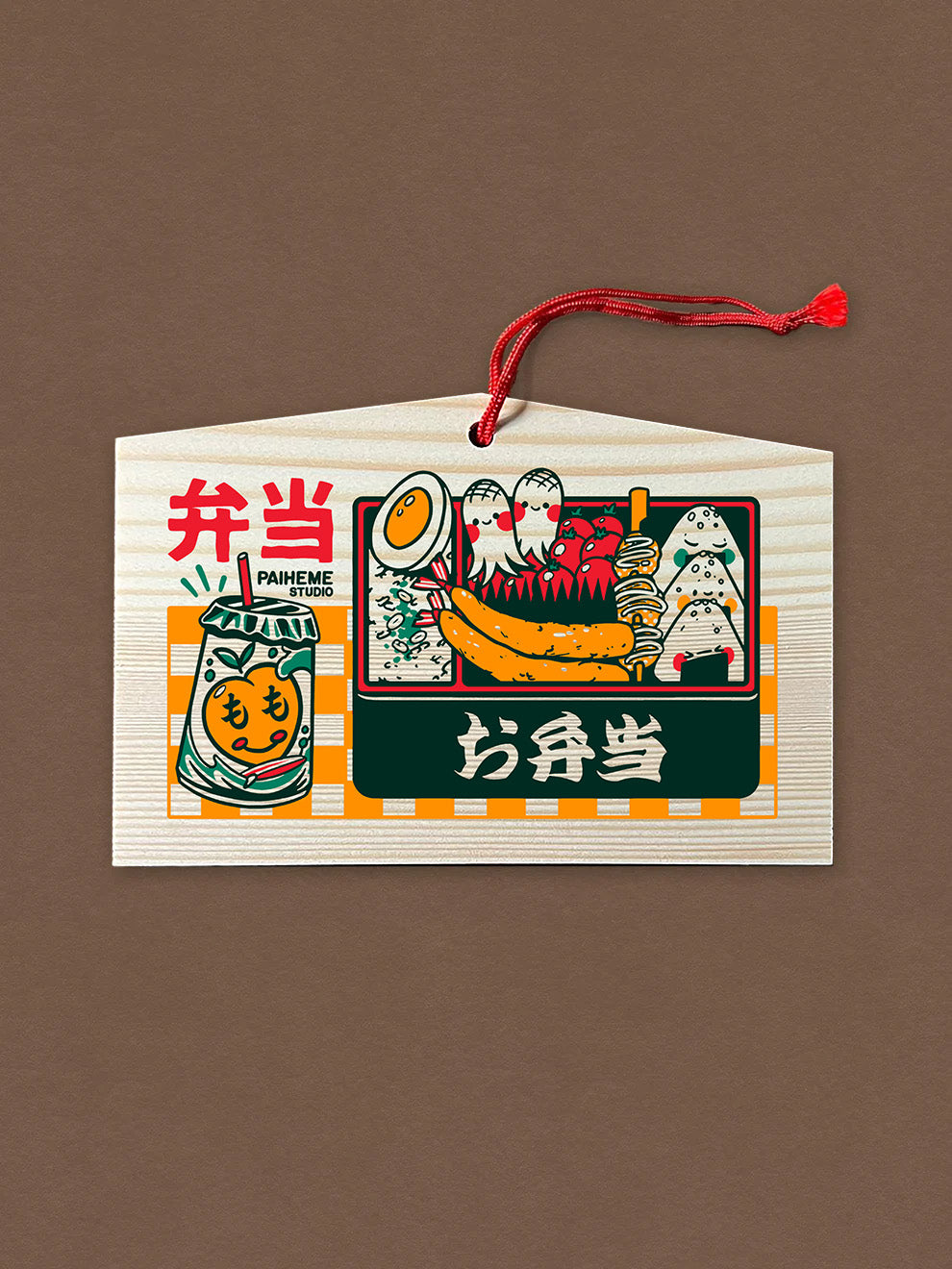 Ema japonais Bento, en situation