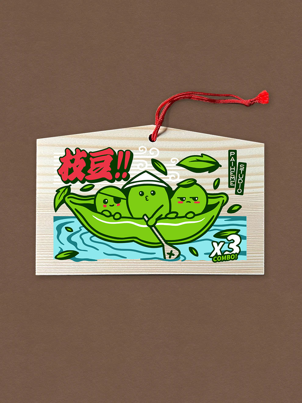 Ema Japon achat Edamame, en situation