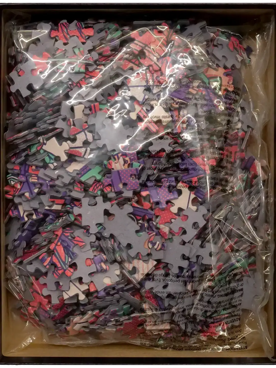 Puzzle pop culture Teenage Room, pièces assemblées en situation