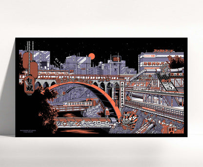 TOKYO BY NIGHT GRAND FORMAT 70x40 Print 🌆