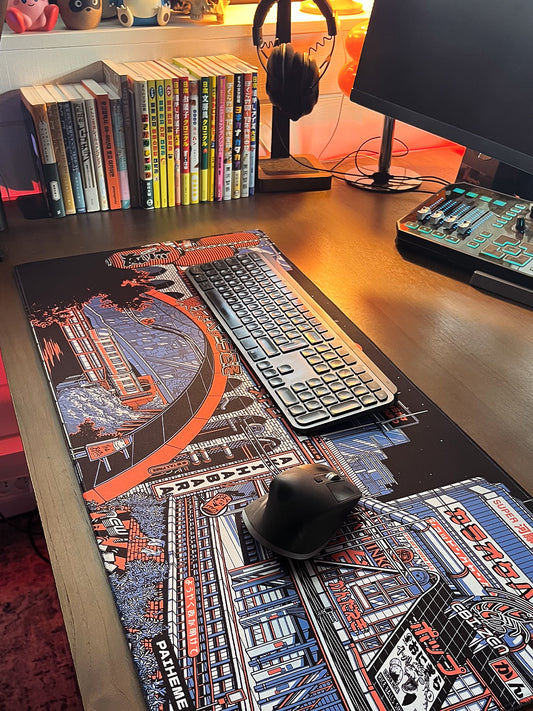 TOKYO BY NIGHT Mousepad 🌃