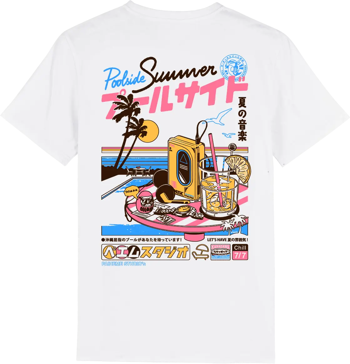 POOLSIDE SUMMER T-SHIRT