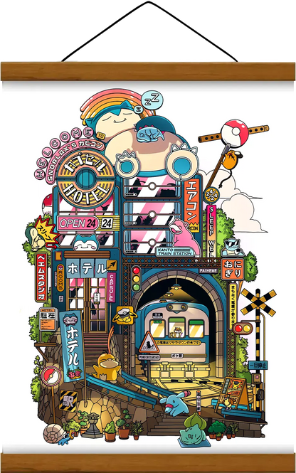 AFFICHE CAPSULE HOTEL STOREFRONT