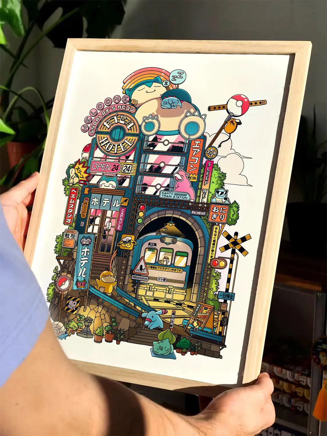AFFICHE CAPSULE HOTEL STOREFRONT