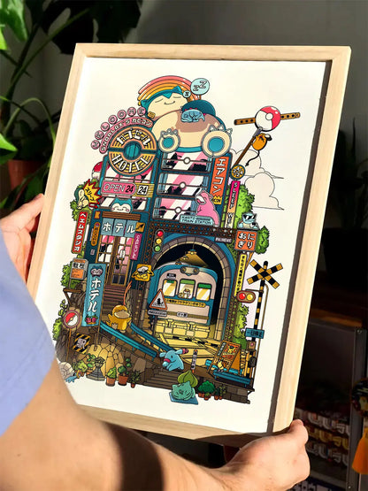 AFFICHE CAPSULE HOTEL STOREFRONT