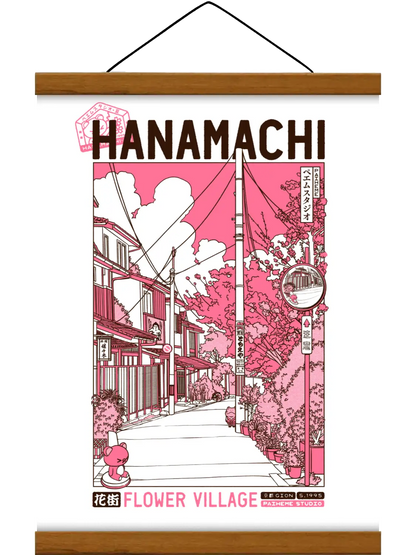 Affiche HANAMACHI