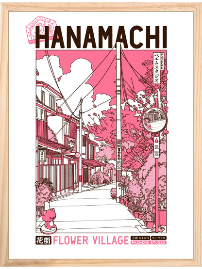 Affiche HANAMACHI